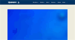 Desktop Screenshot of harmony-church.org